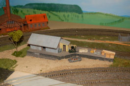 Goods shed and brickworks